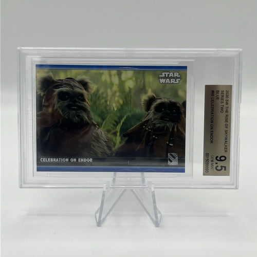 2020 Star Wars The Rise Of Skywalker Series 2 Blue BGS 9.5