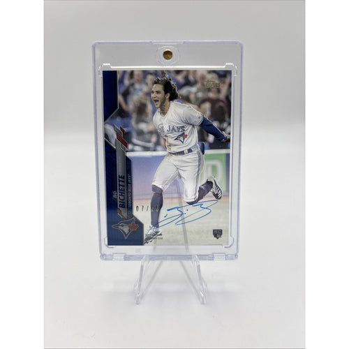 2020 Topps Clearly Authentic Autographs - Bo Bichette Blue /25 ‼️COLOR MATCH‼️