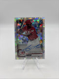2020 Bowman Chrome Rookie Auto Aristides Aquino #CRA-AAQ Atomic Refractor /100