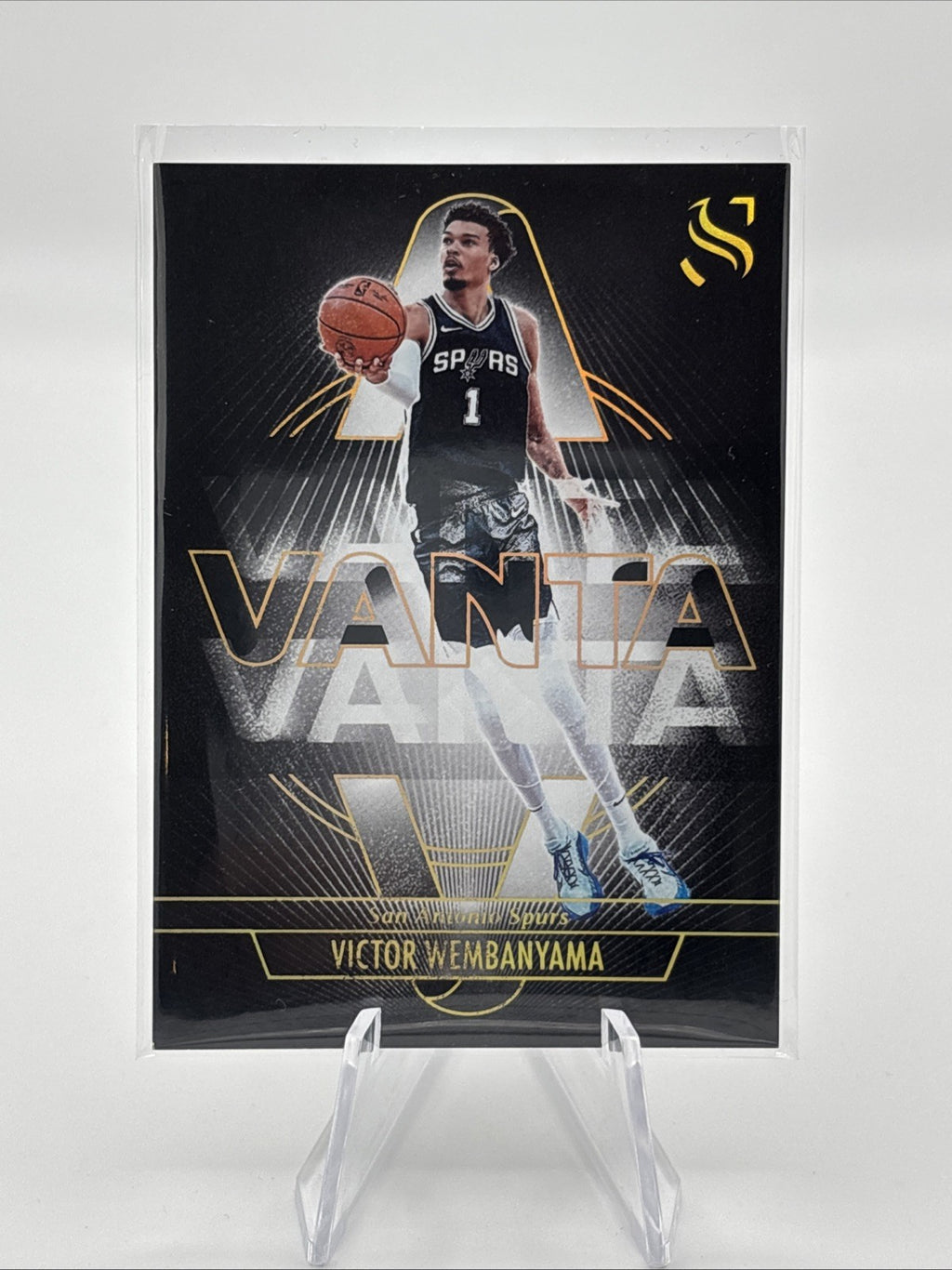 2024-25 Panini Silhouette VANTA Victor Wembanyama #21 SSP Spurs