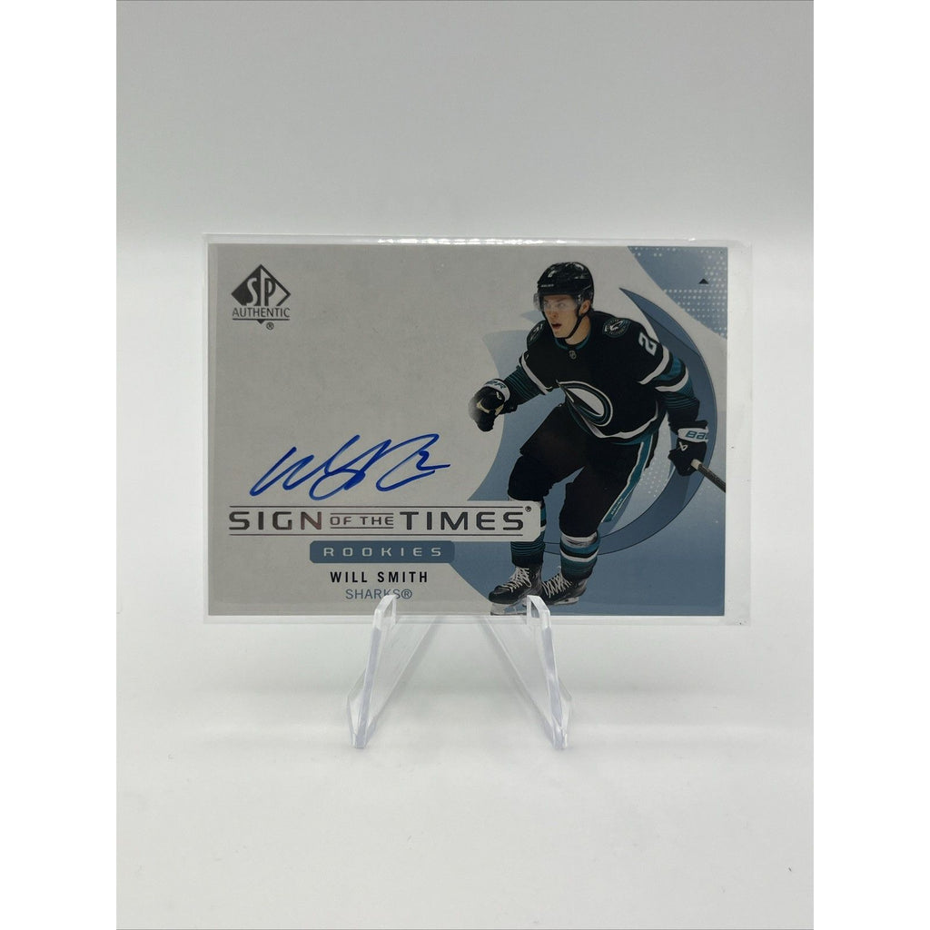 2024-25 Upper Deck SP Authentic ROOKIES AUTO Will Smith Sign of the Times RARE!