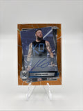 2026 Topps Chrome WWE Kevin Owens #/25 TRUE ORANGE Auto Blue Brand Smackdown