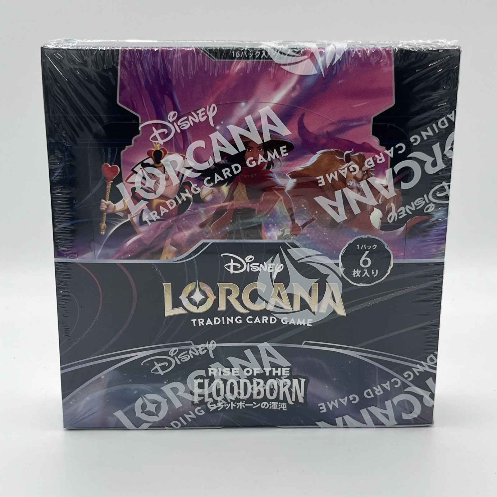 Disney Lorcana TCG Rise of the Floodborn Japanese Booster Box 6 Cards/Pack