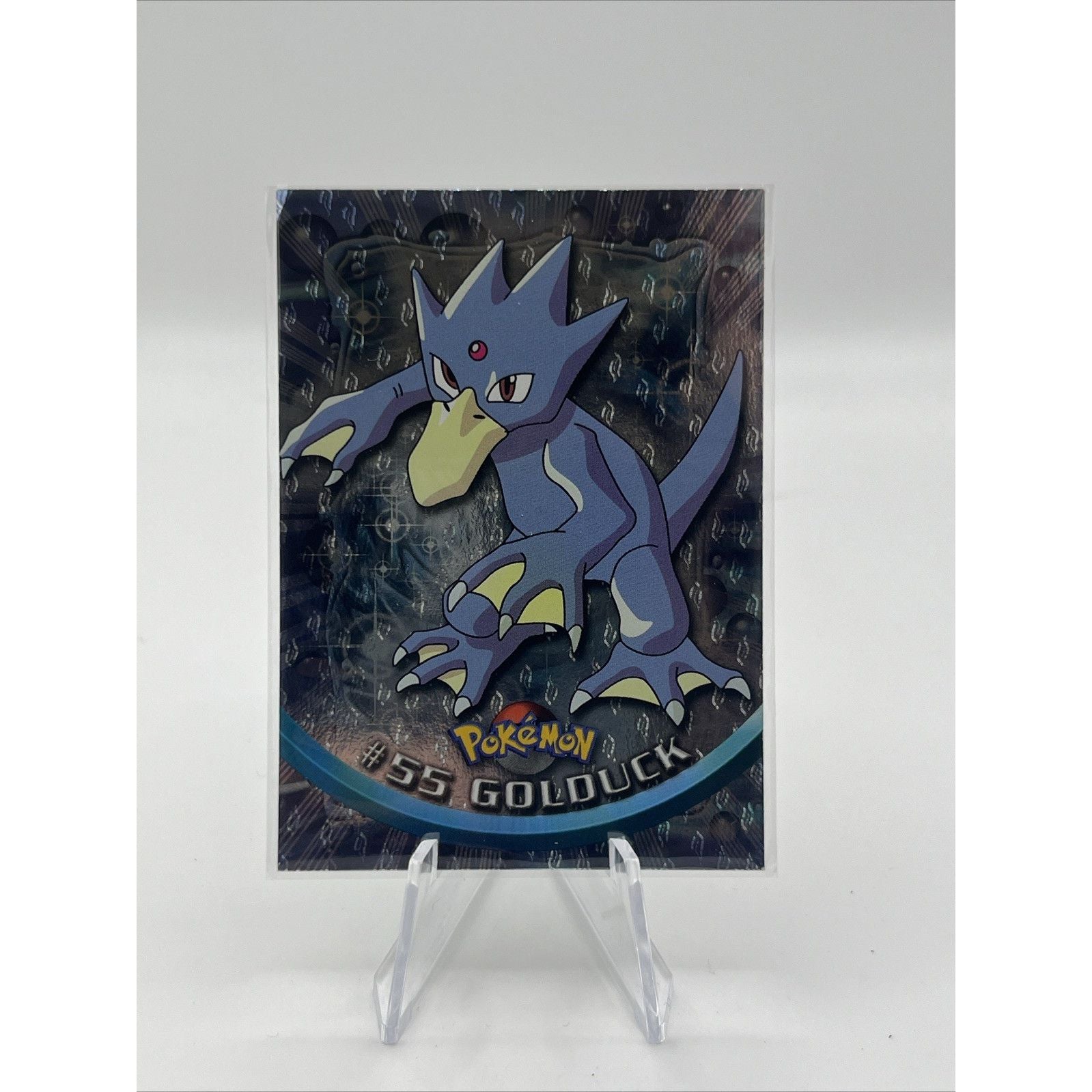 Pokemon Topps TV Animation Series One Chrome Golduck #55 - Foil MP (RARE)