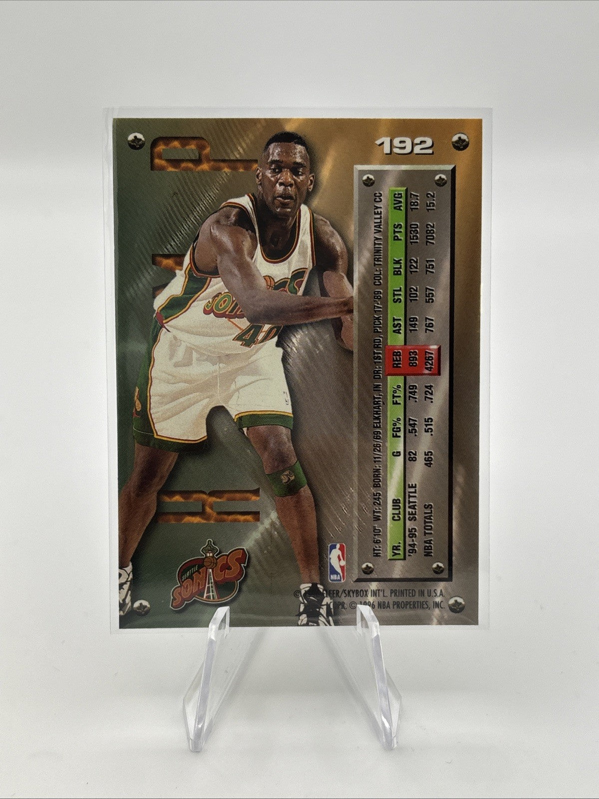 1995-96 Fleer Metal - Shawn Kemp #192