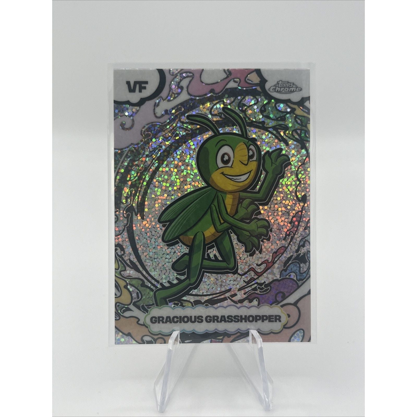 2026 Topps Chrome Veefriends Gracious Grasshopper Manga Sparkle #SSA-41