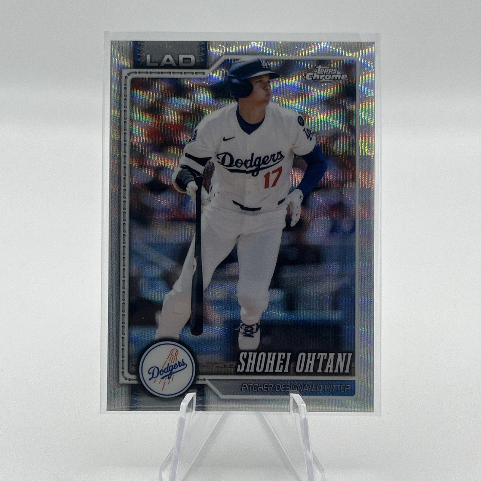 2026 Topps Chrome Shohei Ohtani Silver Wave SP
