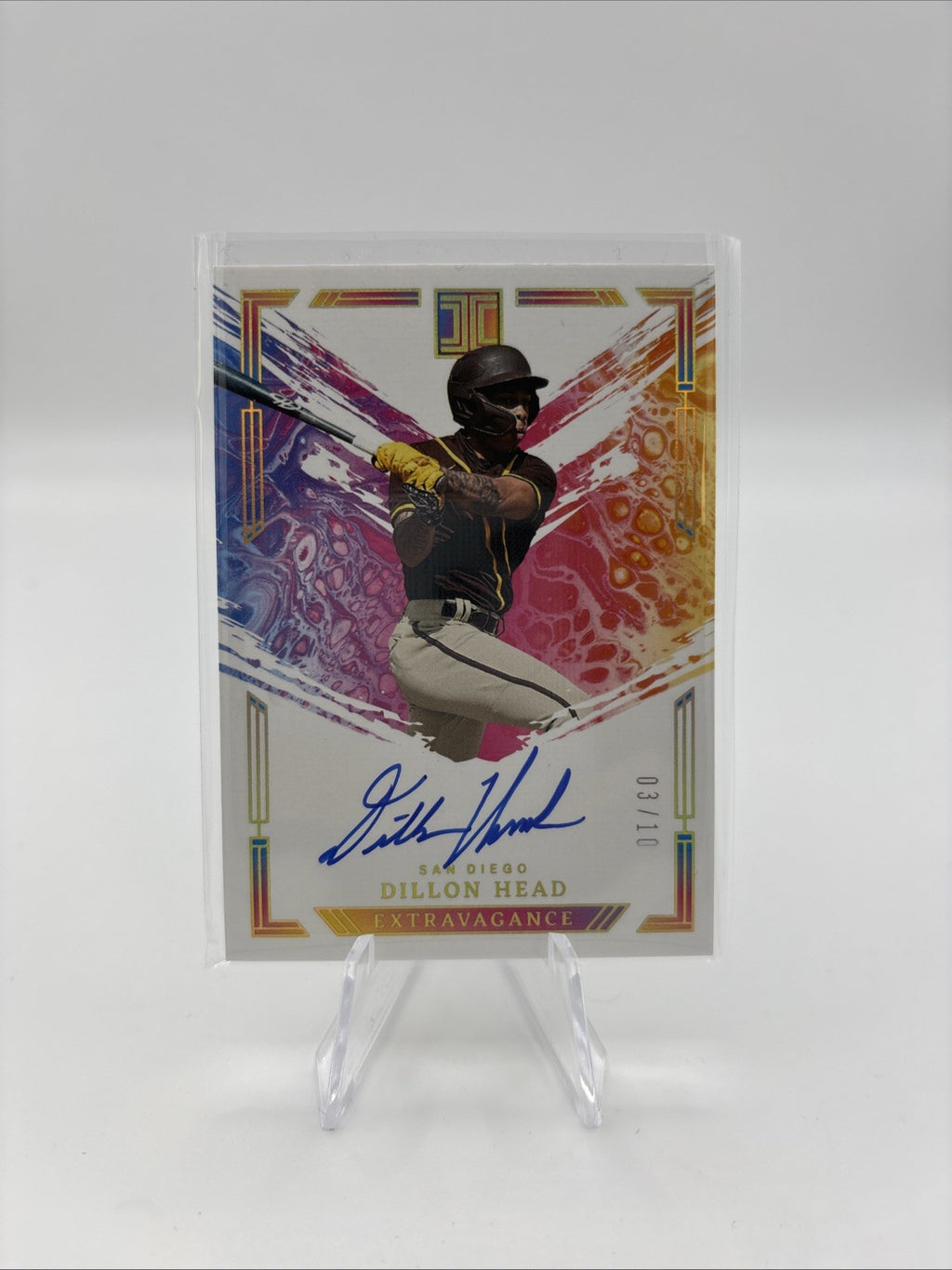 2024 Panini Impeccable - Extravagance Autographs Dillon Head Gold /10