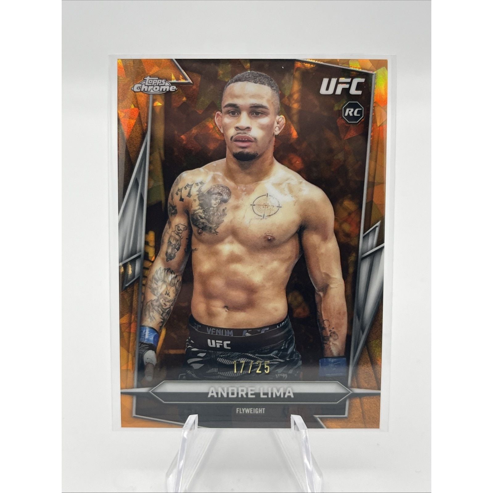Topps 2026 Topps Chrome UFC Andre Lima RC Rookie #193 Serial #05/25