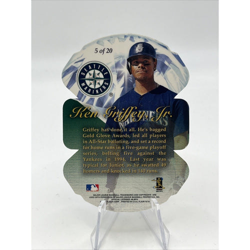 1997 Flair Showcase Diamond Cuts #5 Ken Griffey Jr. Seattle Mariners