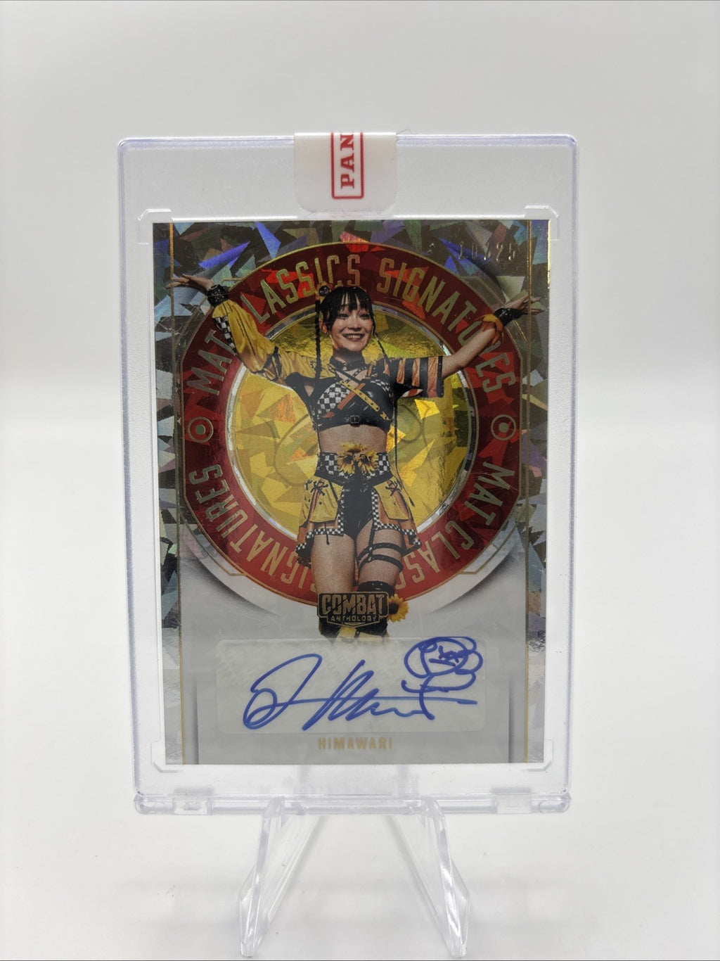 2025 Panini Combat Anthology - Mat Classic Signatures Himawari Unagi #MC-10 (AU)