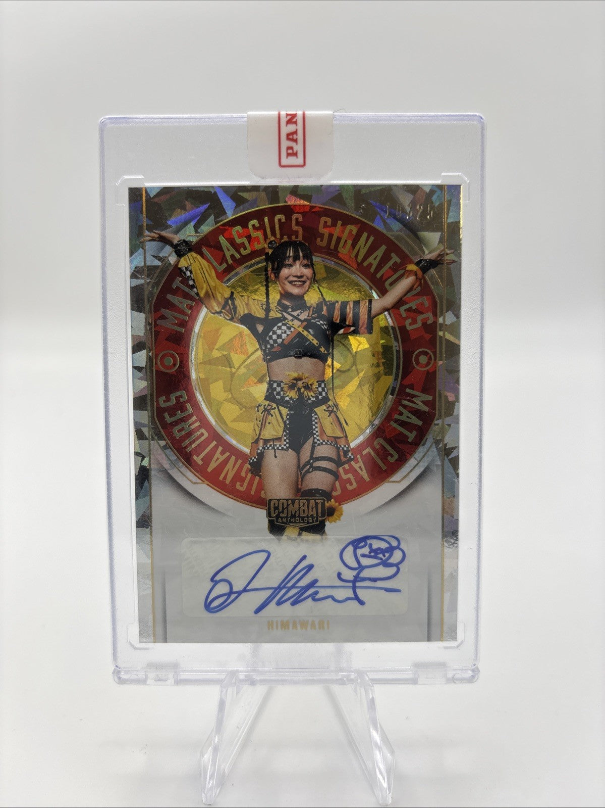 2025 Panini Combat Anthology - Mat Classic Signatures Himawari Unagi #MC-10 (AU)