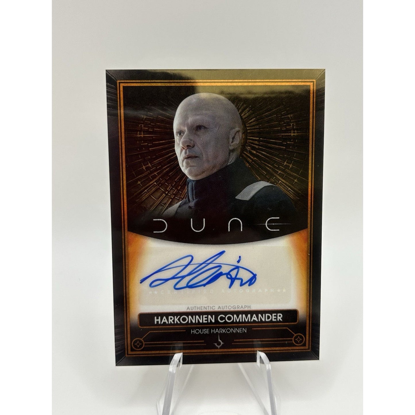 2024 Topps Chrome Dune Harkonnen Commander Auto Refractor 