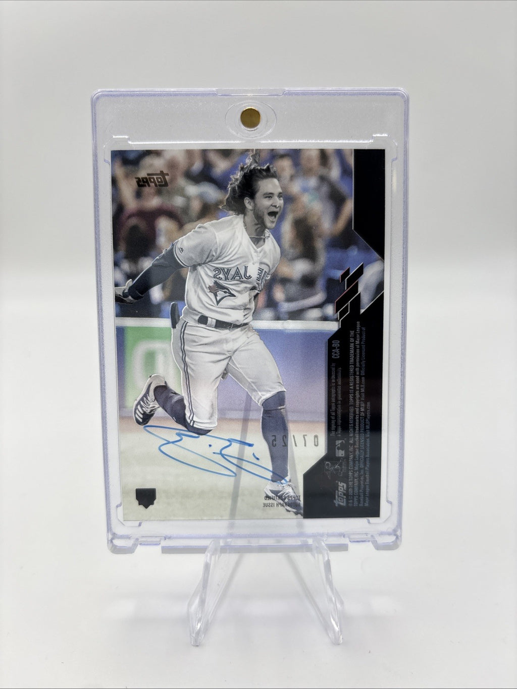 2020 Topps Clearly Authentic Autographs - Bo Bichette Blue /25 ‼️COLOR MATCH‼️