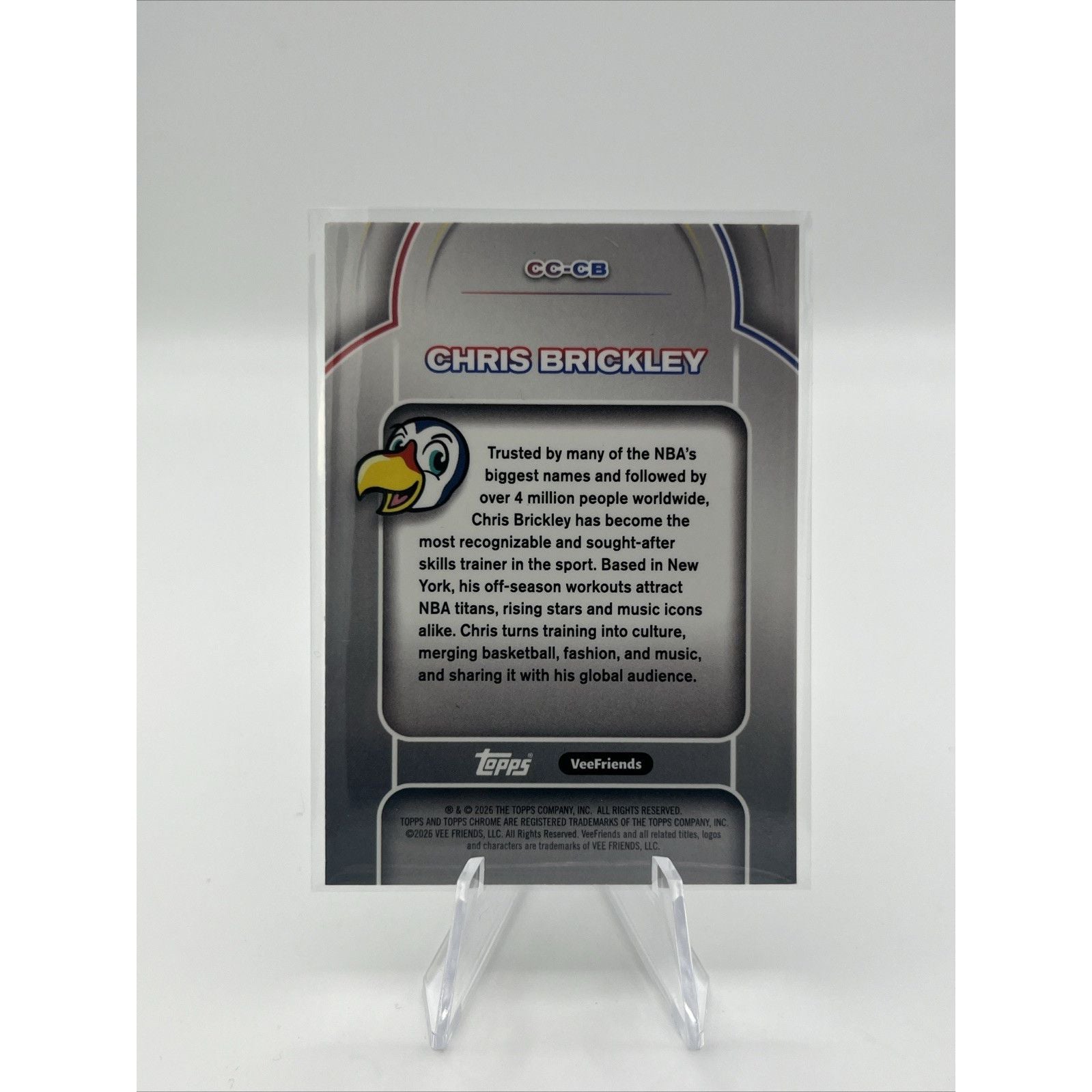 Topps Chrome VeeFriends 2026 Chris Brickley Content Condor CC-CB