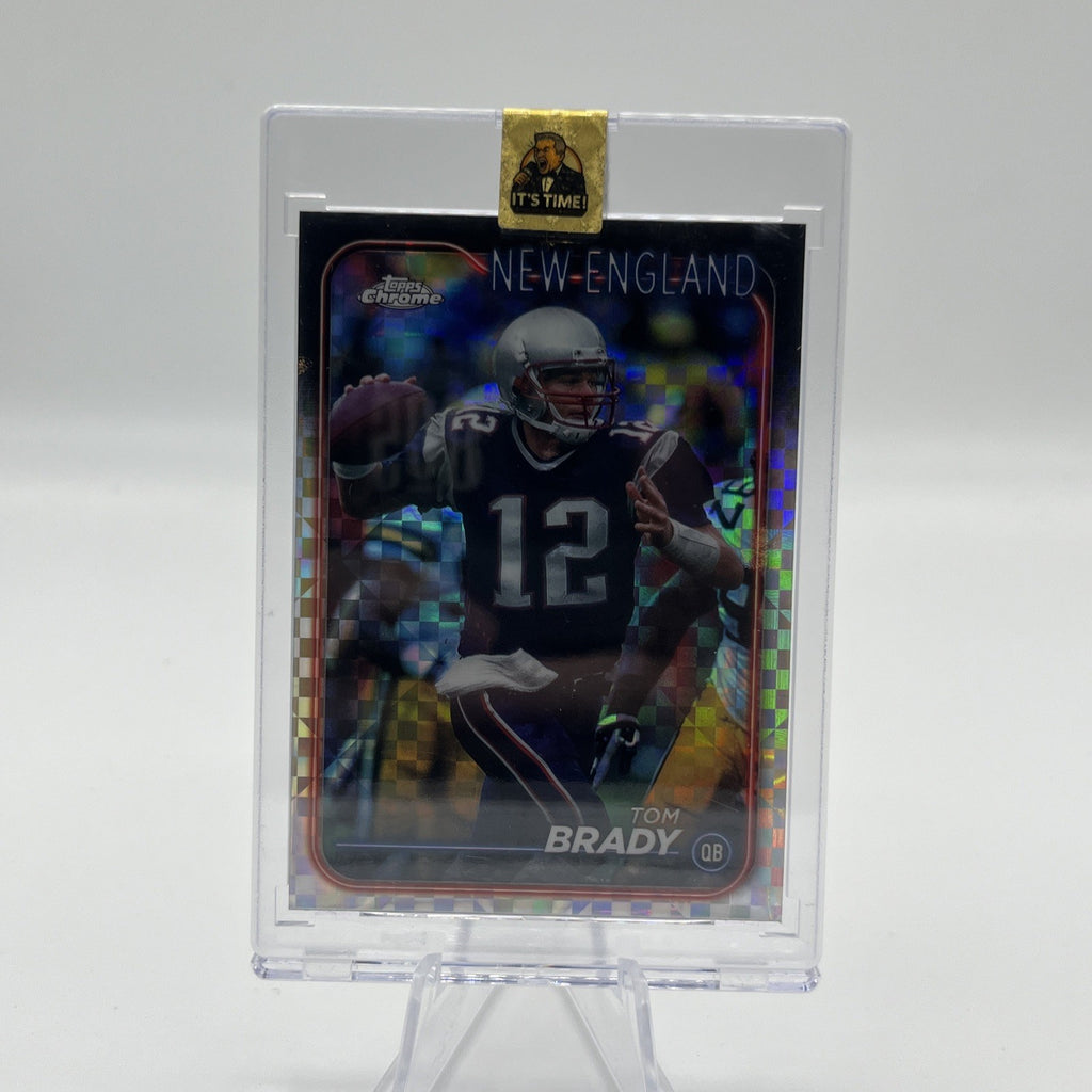 2024 Topps Chrome Tom Brady #120 X-Fractor SP MINT
