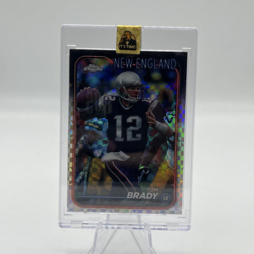 2024 Topps Chrome Tom Brady #120 X-Fractor SP MINT