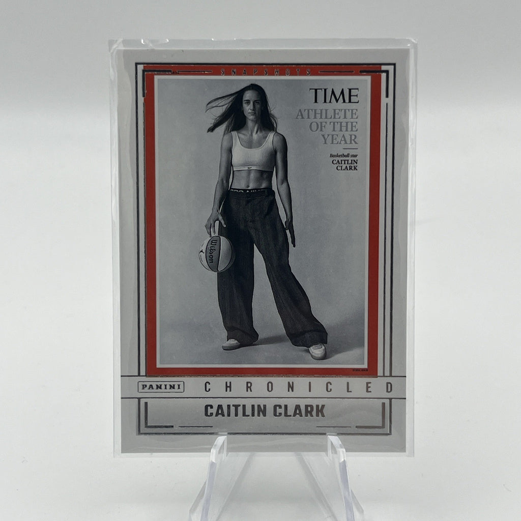 2025 Panini Caitlin Clark Chronicled TIME Athlete #99 Snapshots WNBA