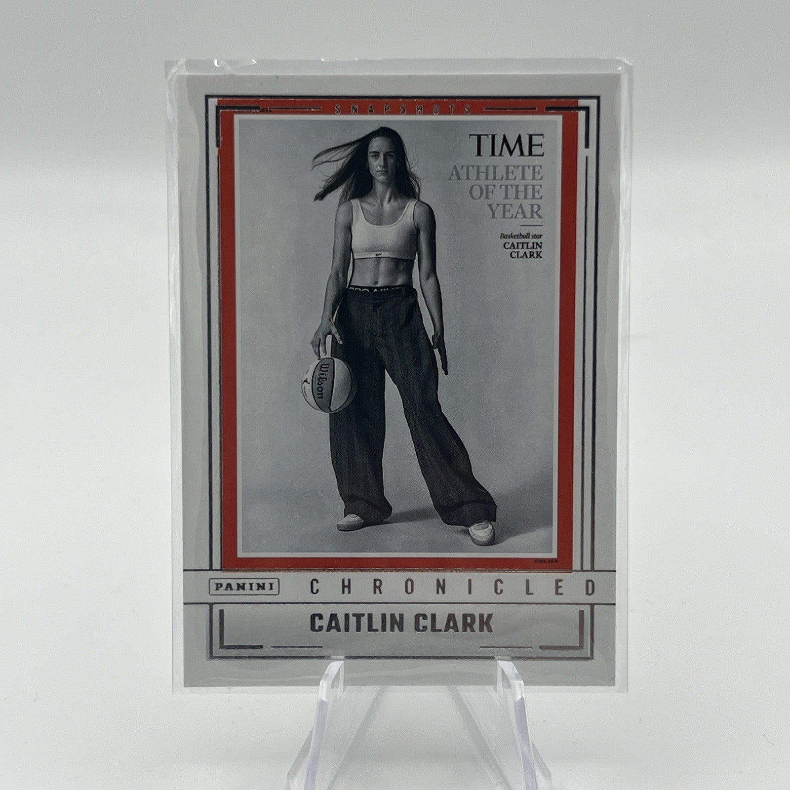 2025 Panini Caitlin Clark Chronicled TIME Athlete #99 Snapshots WNBA