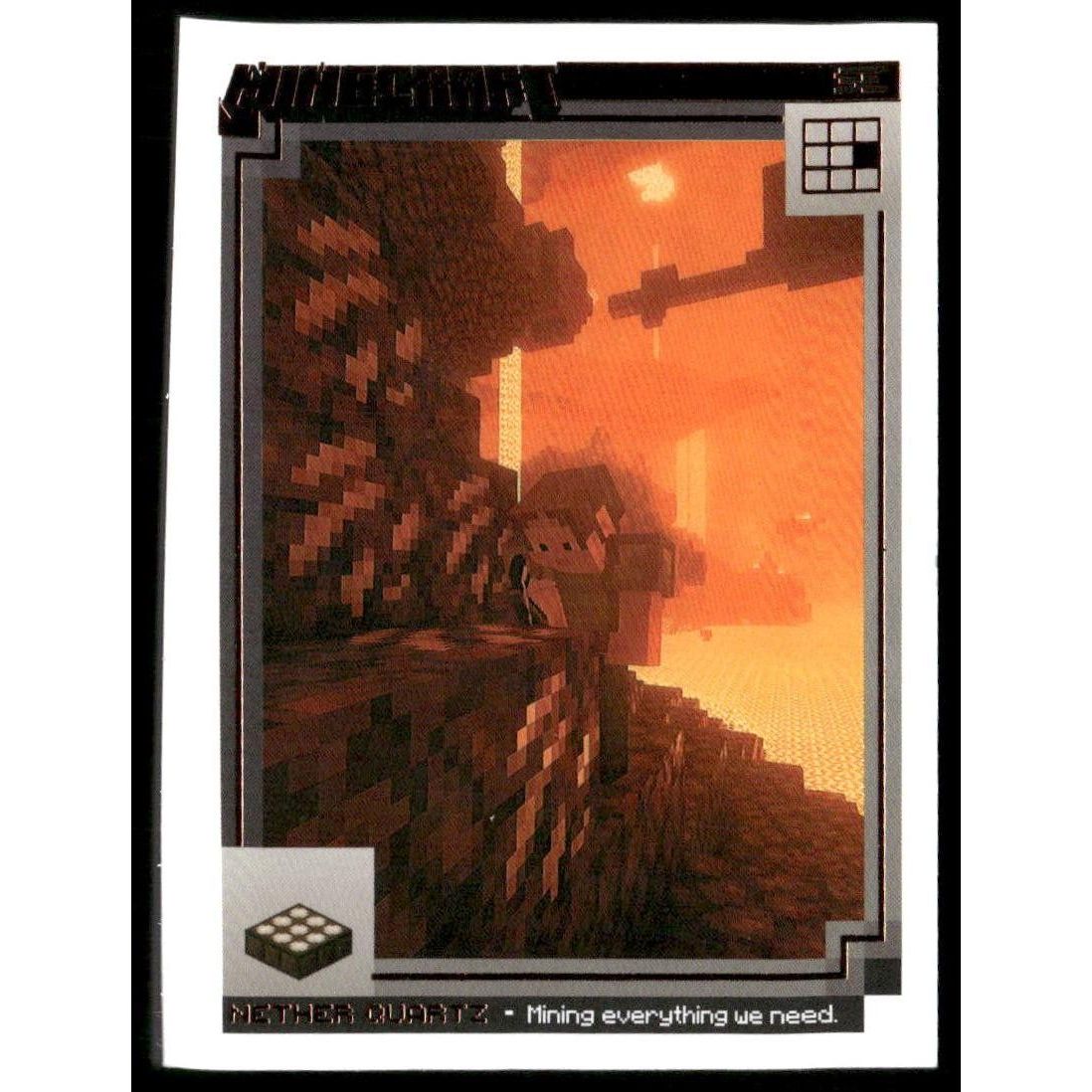 2025 Panini Minecraft 15th Anniversary #132 Nether Quartz #/325