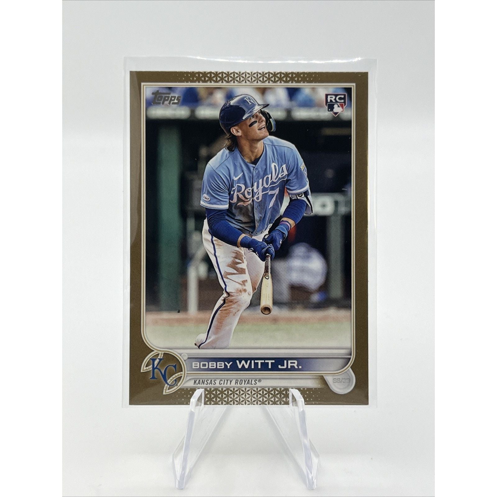 2022 Topps Update Series - Bobby Witt Jr. #US100 Gold /2022 (RC)