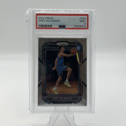 2022 Panini Prizm Chet Holmgren PSA 9