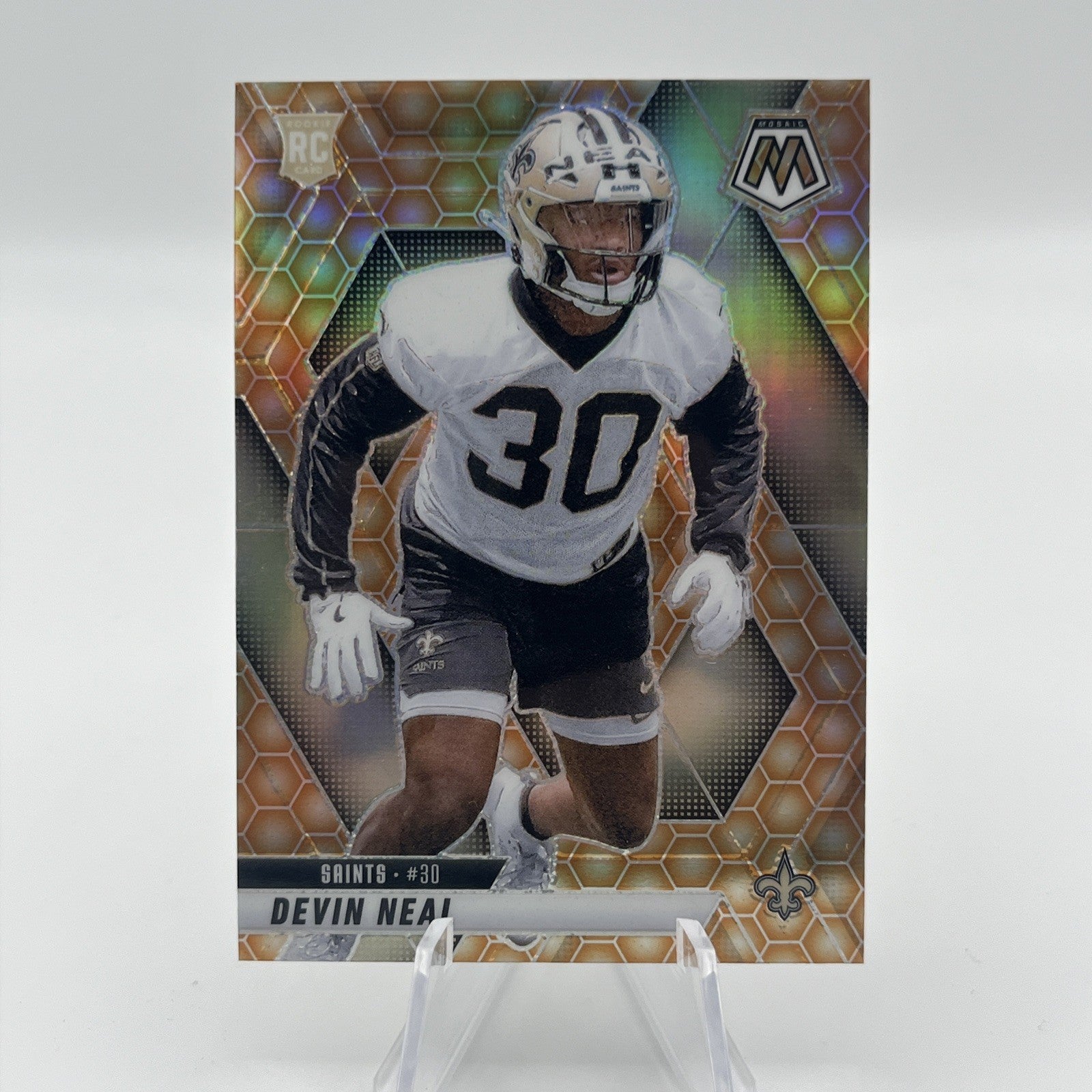 Devin Neal 2025 Panini Mosaic Rookie Honeycomb Prizm #330 RC Case Hit