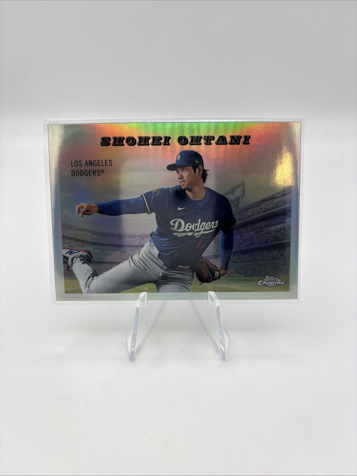2025 Topps Chrome Platinum Shohei Ohtani Refractor SP Rails & Sails