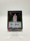 2024 Topps Chrome Update Series - Autographs Jacob Young #AC-JY (AU, RC)