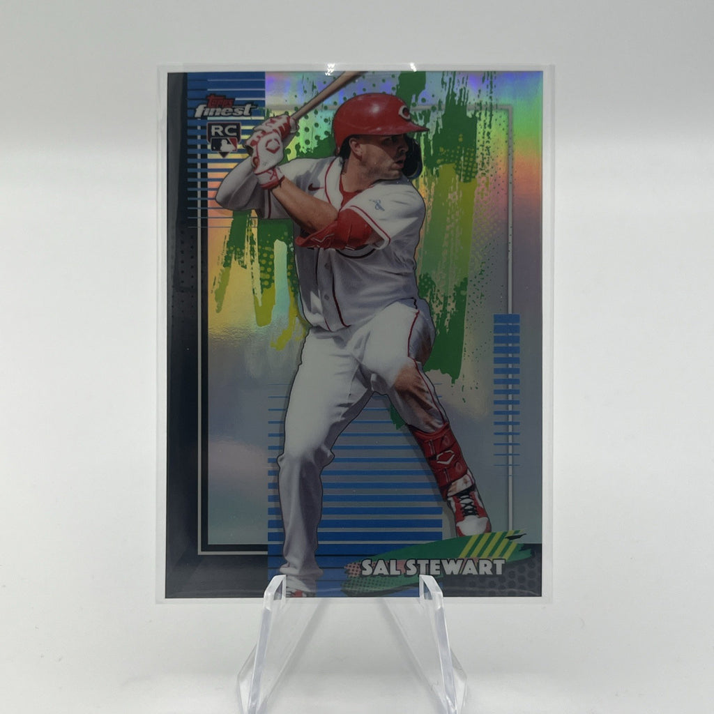 2026 Topps Finest Sal Stewart True Refractor #39 Common RC Reds