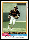 1981 Topps #207 Ozzie Smith
