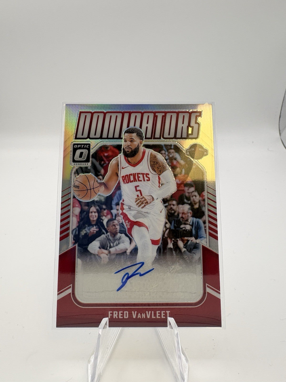 2024 Donruss Optic Dominators - Fred VanVleet #DS-VAN /99 Auto Houston Rockets ￼