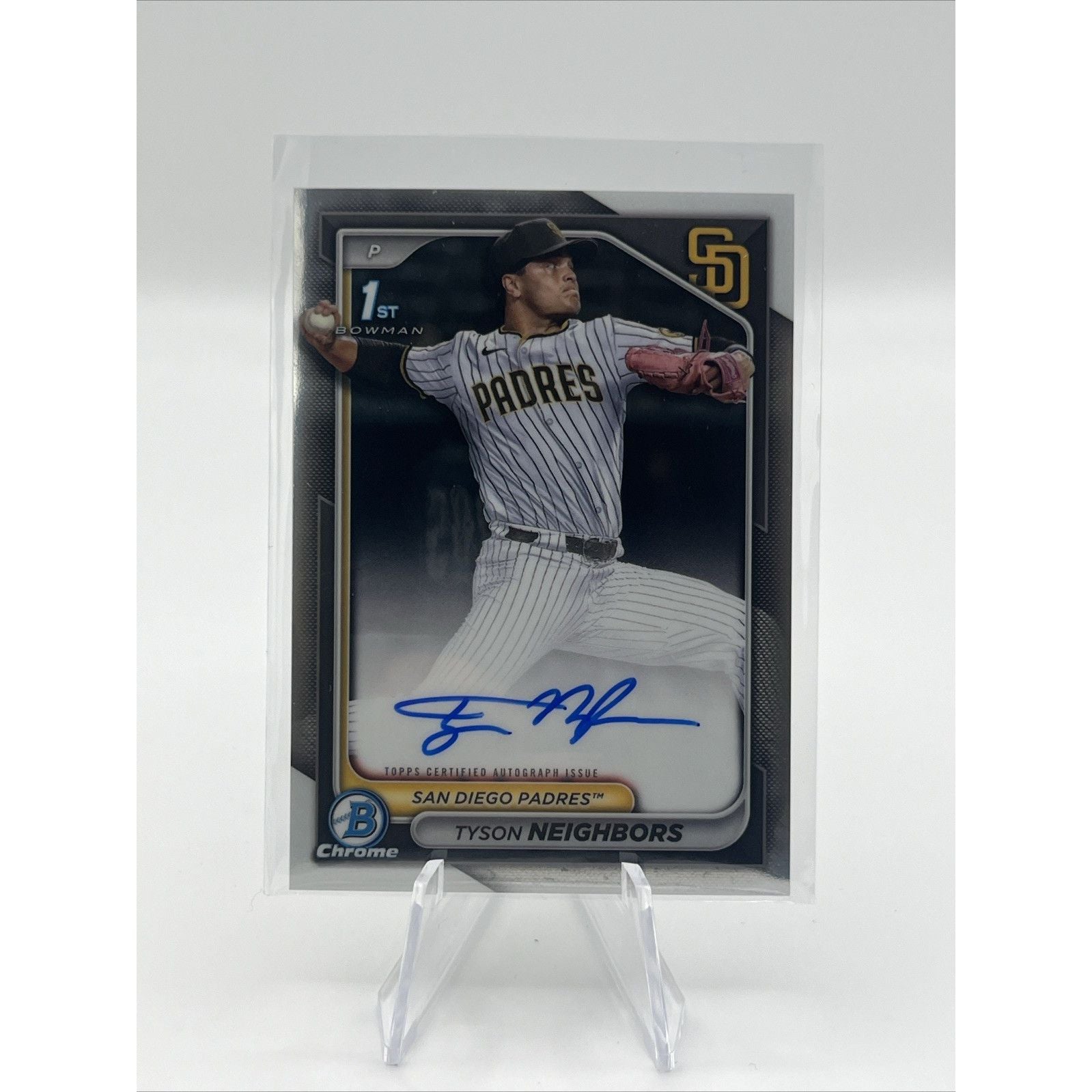2024 Bowman Draft - Chrome Prospect Autographs Tyson Neighbors #CPA-TN (AU, RC)