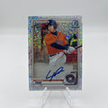 2020 Bowman Chrome Jeremy Pena 1st Prospect Speckle Auto Autograph #CPA-JP /299