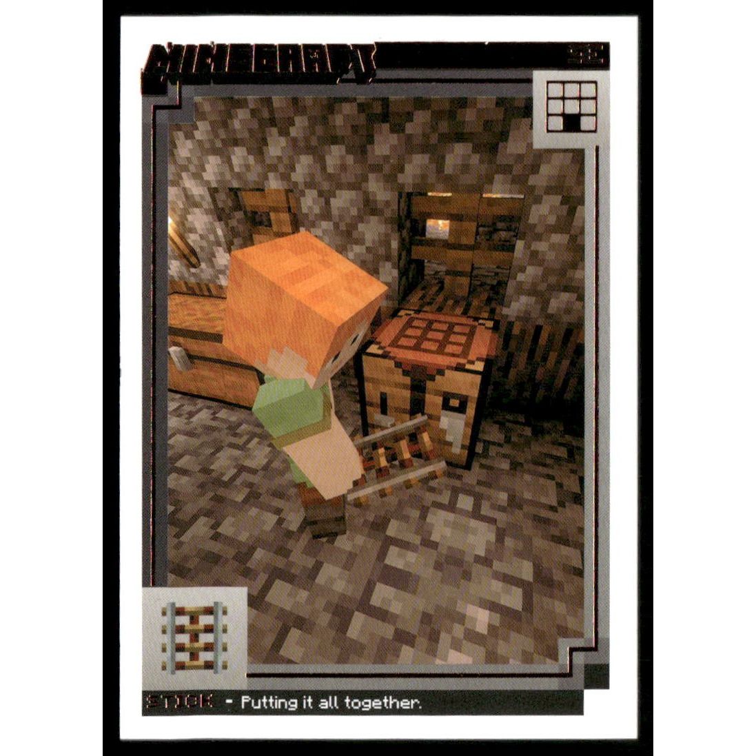 2025 Panini Minecraft 15th Anniversary #125 Stick #/325