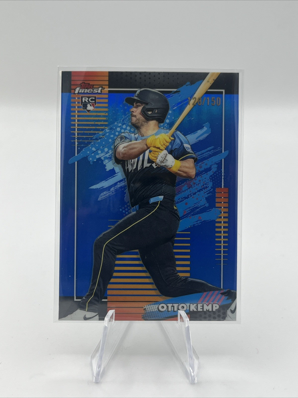 2026 Topps Finest Otto Kemp #192 (RC) Blue Refractor- Uncommon/150