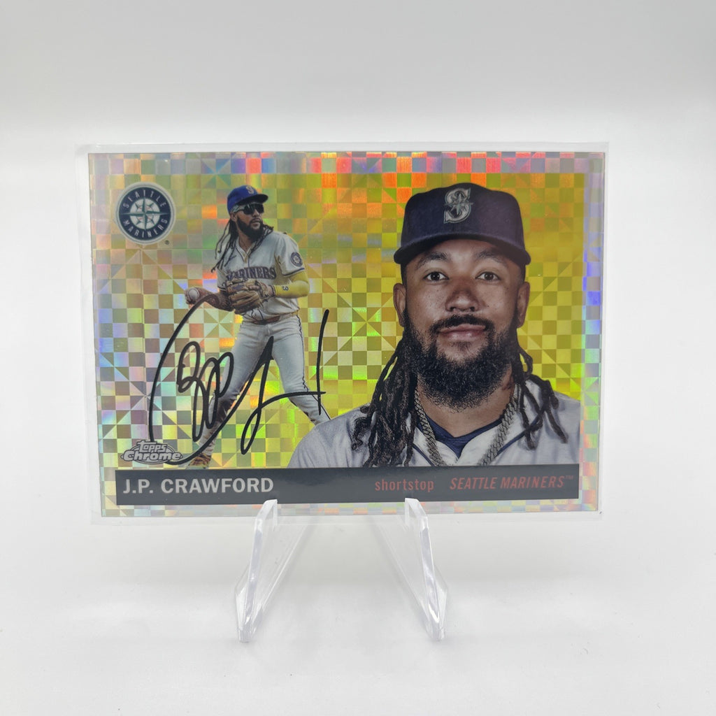 2025 Topps Chrome Platinum X-Fractor J.P. Crawford RC Seattle Mariners #138