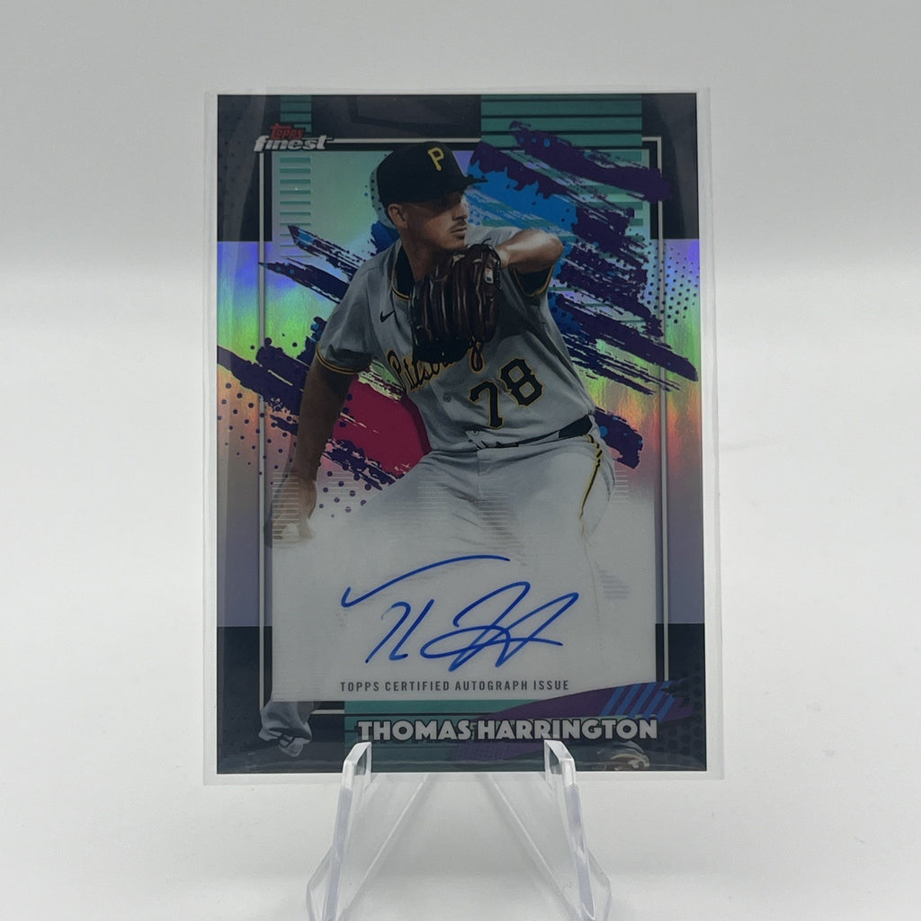 2026 Topps Finest Thomas Harrington Autograph # FA-THA PIRATES