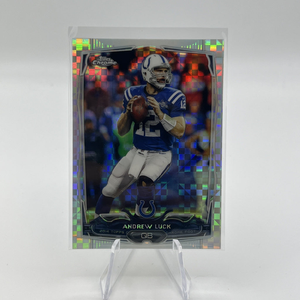 2014 Topps Chrome - Andrew Luck #47 X-Fractor