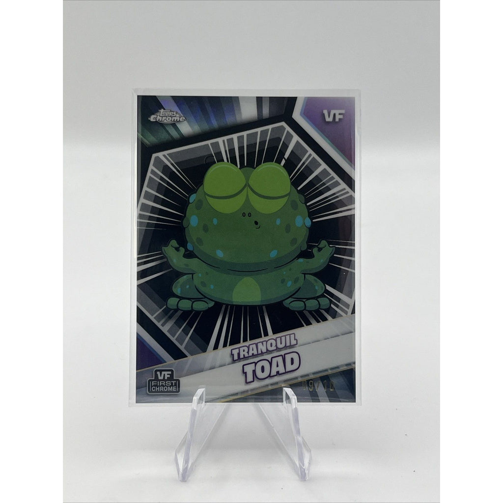 2026 Topps Chrome VeeFriends Tranquil Toad #179 True Black Refractor /10