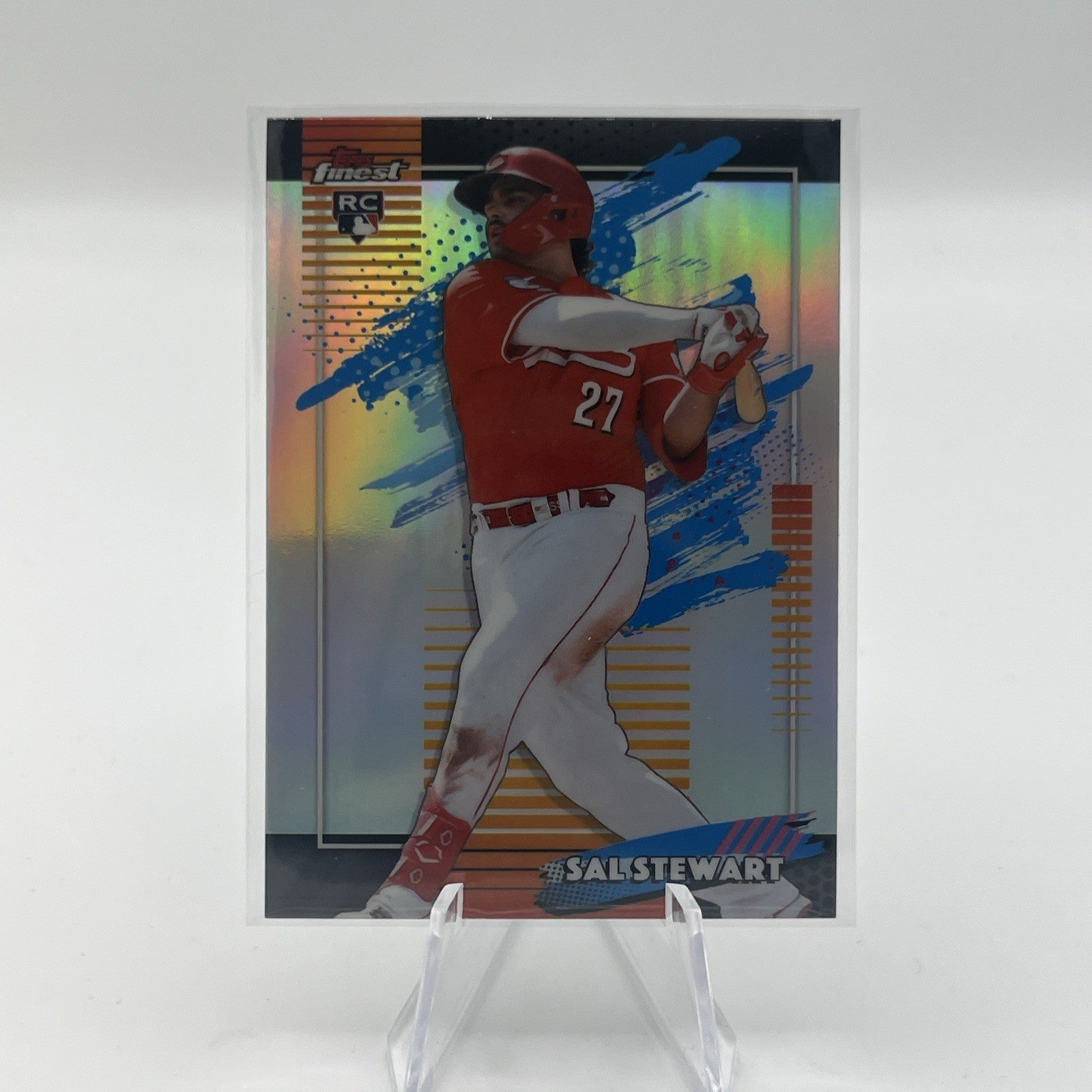 2026 Topps Finest - SAL STEWART - Uncommon Refractor (RC) #179