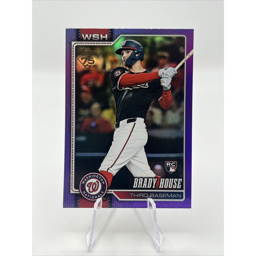 Topps 2026 Series 1 Brady House Nationals Rookie Purple /250 #170