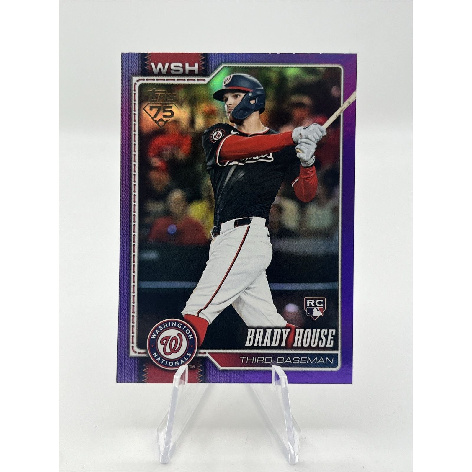 Topps 2026 Series 1 Brady House Nationals Rookie Purple /250 #170