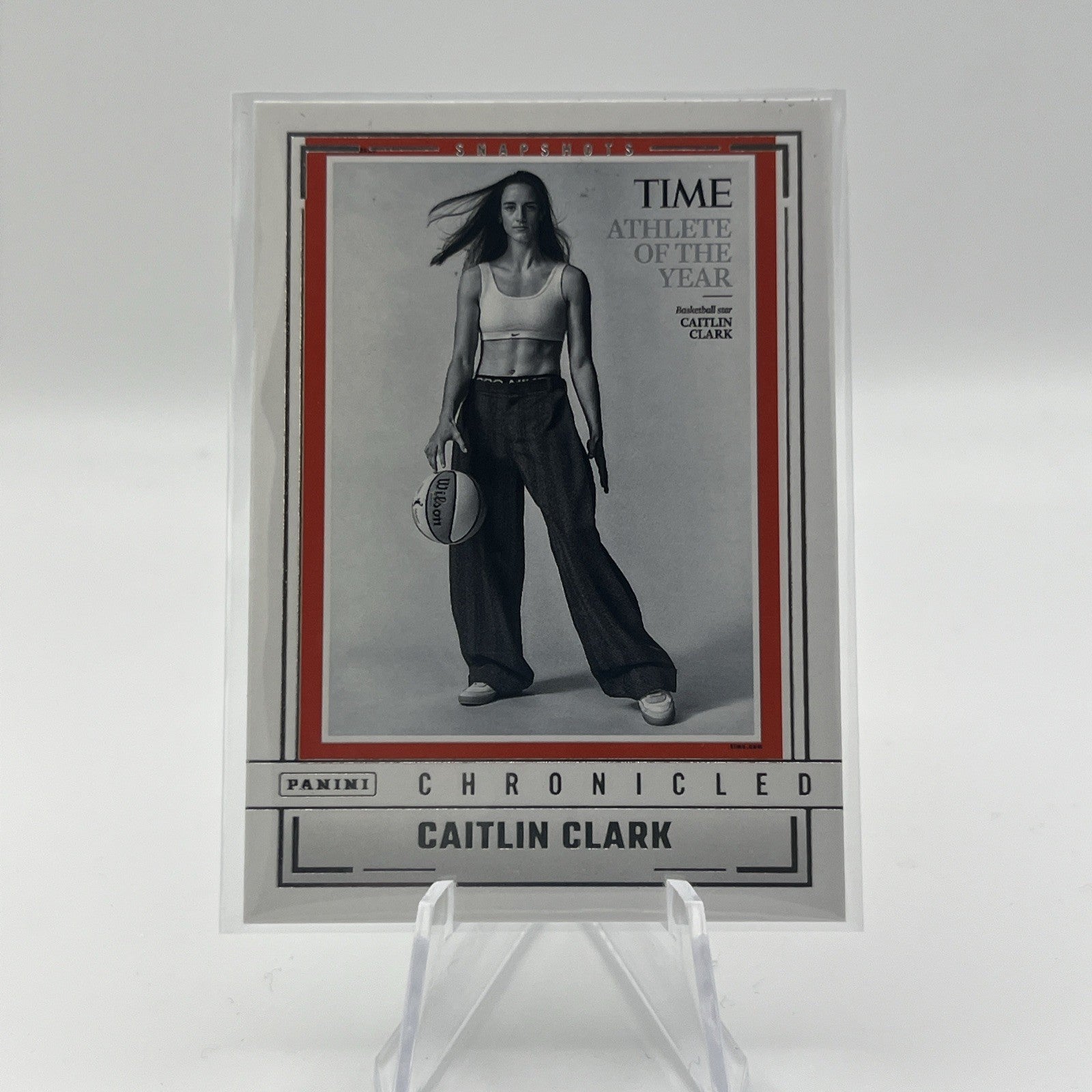 2025 Panini Caitlin Clark Chronicled TIME Athlete #99 Snapshots WNBA