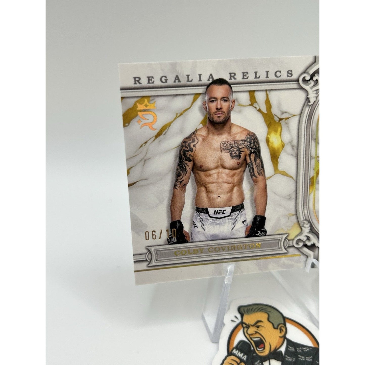 2024 Topps Royalty UFC - Regalia Relics Colby Covington #RAR-34 Gold /10 Ssp