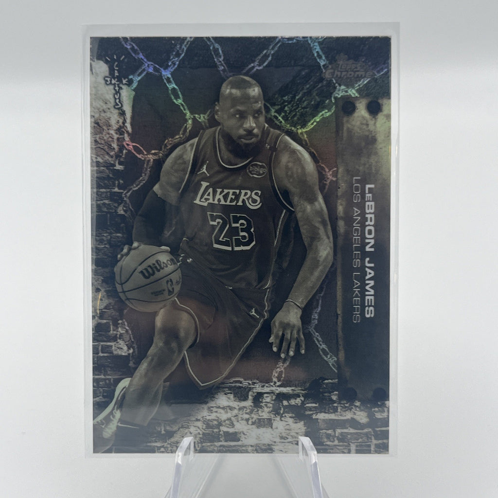 2026 Topps Chrome Cactus Jack Refractor #46 LeBron James Lakers