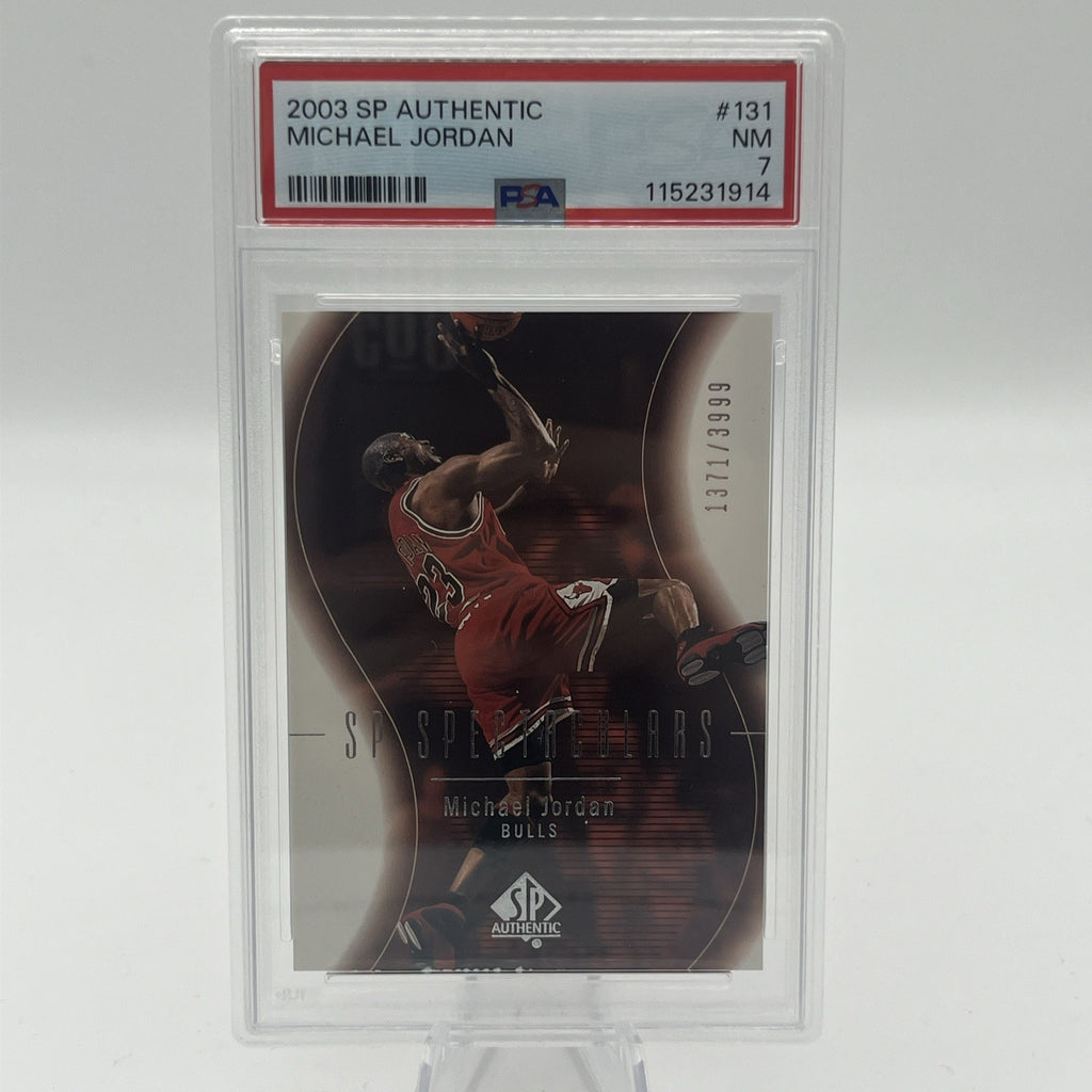 2003 SP Authentic - Michael Jordan SPECTACULARS #/3999 PSA 7