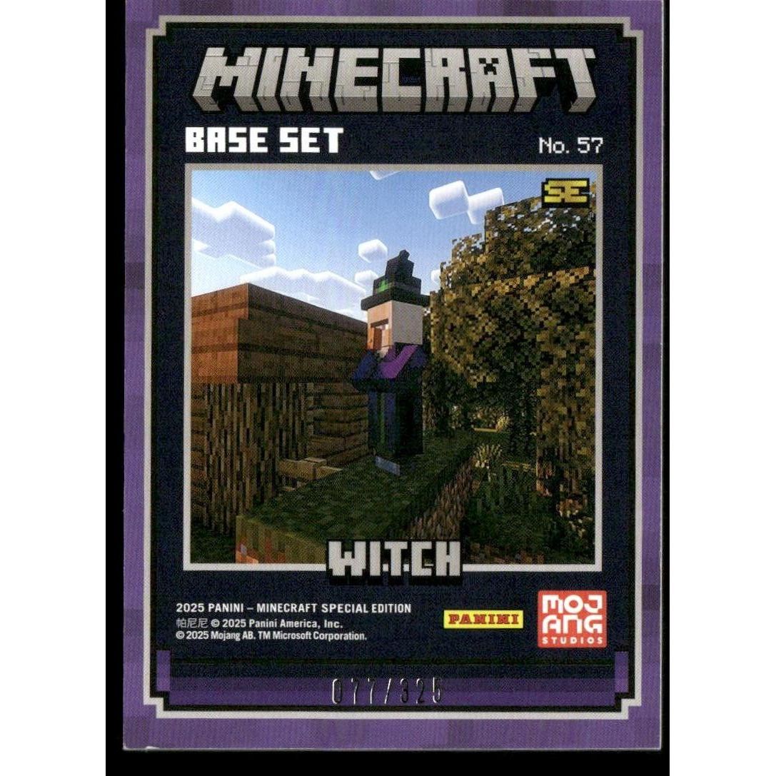 2025 Panini Minecraft 15th Anniversary #57 Witch #/325
