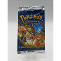 1999 Pokemon Base Set 1st Edition Charizard (EMPTY) Booster Pack Wrapper
