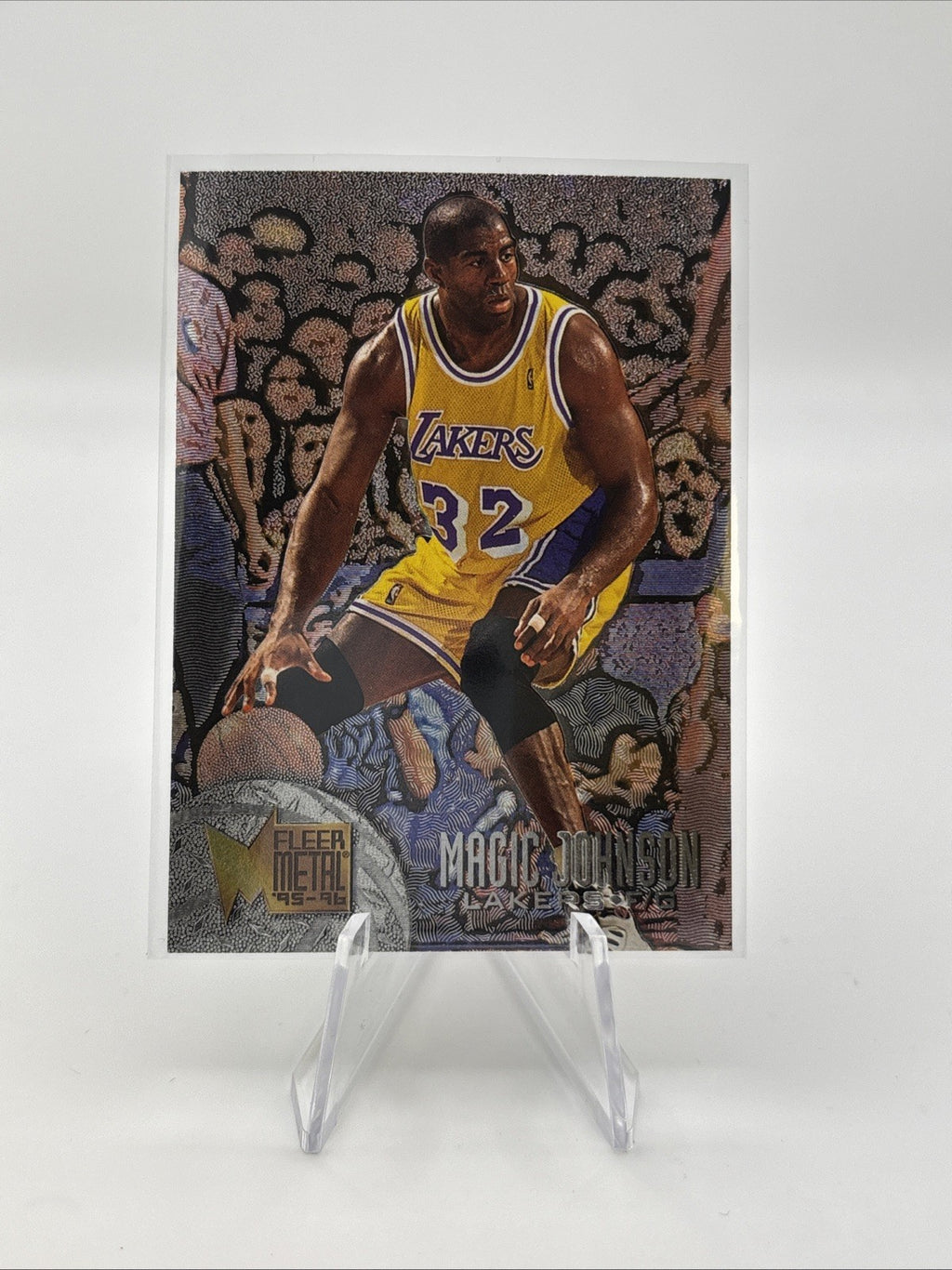 1995-96 Fleer Metal - Magic Johnson #161